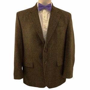 Ralph Lauren Brown Wool Sport Coat